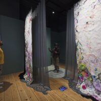 Installation views of Libby Heaney: Heartbreak and Magic at Somerset House