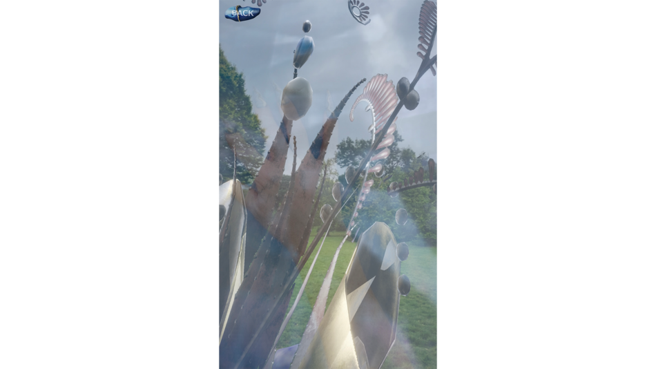 Ent- (many paths version), 2024. AR experience screenshots. Courtesy of Libby Heaney.