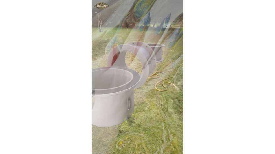 Ent- (many paths version), 2024. AR experience screenshots. Courtesy of Libby Heaney.