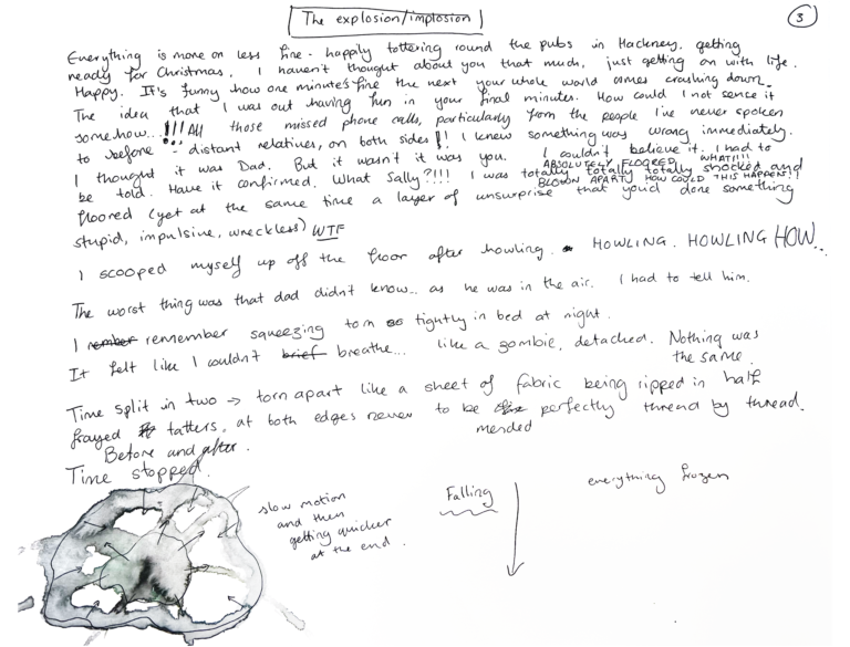 Quantum storyboard sketches for Heartbreak and Magic, 2024. Courtesy of Libby Heaney.