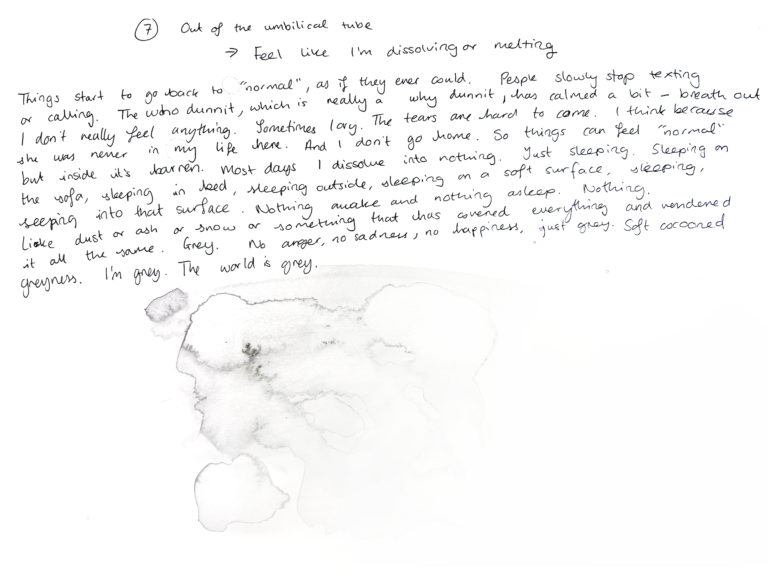 Quantum storyboard sketches for Heartbreak and Magic, 2024. Courtesy of Libby Heaney.