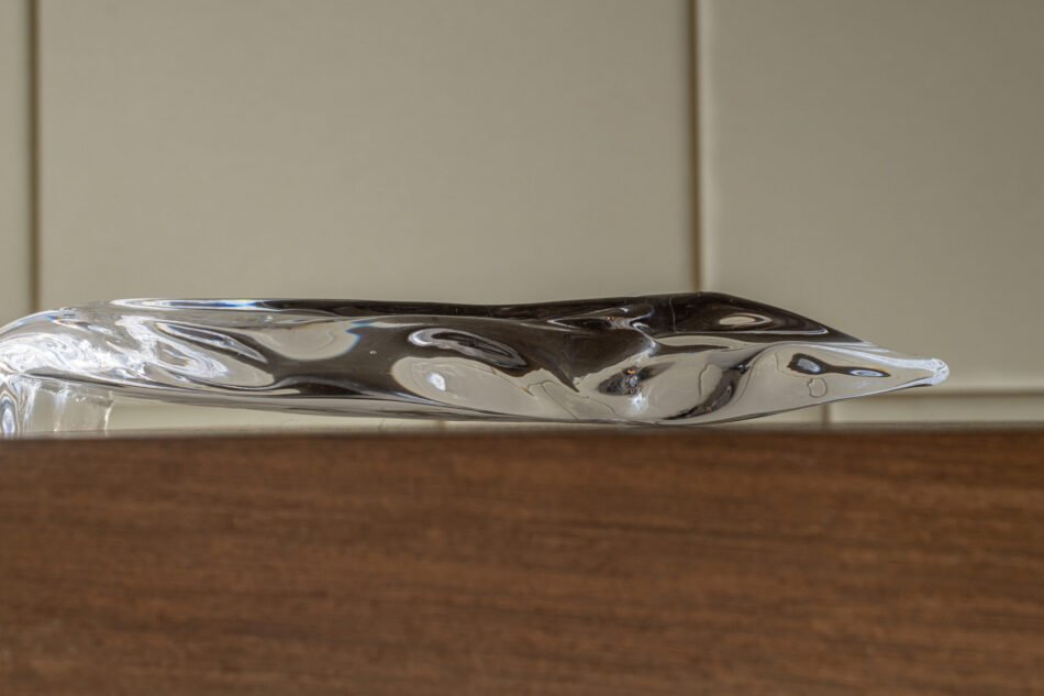 Installation view: Detail of Libby Heaney, Growler, 2024 at 'States of Flux', Arcus Pride, Clifford Chance, London, 2026. Photo courtesy of Graham +Kändler.
